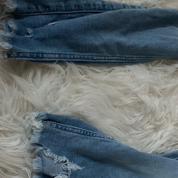 AUTHENTIC HOLLISTER Light wash distressed skinny jeans size 1R W25 L30 - Picture 8 of 11